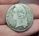 #04-1392 Louis Xv 1/5 Fifth Of Ecu 1741 C Caen Very Rare