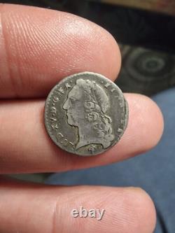 1/20 Ecu With Headband of Béarn 1741 Pau Vachette Right Very Rare