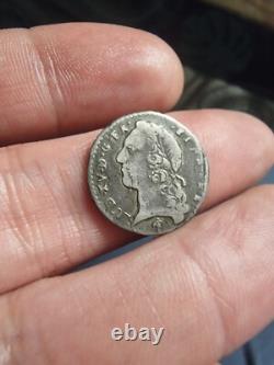 1/20 Ecu With Headband of Béarn 1741 Pau Vachette Right Very Rare