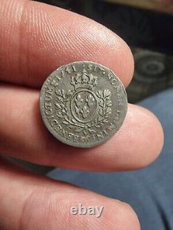 1/20 Ecu with Headband of Béarn 1741 Pau Vachette to the Right Very Rare