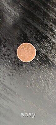 1 Cent Euro Coin, F, 2002 Good Condition, Tres Rare