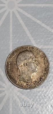 1 Drachma 1901 500,000 Ex Argent Sold by Numiscorner Very Rare