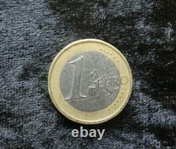 1 Euro Coin Very Rare German 2002 Federal Eagle