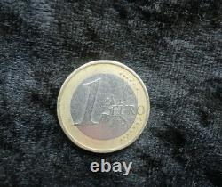 1 Euro Coin Very Rare German 2002 Federal Eagle