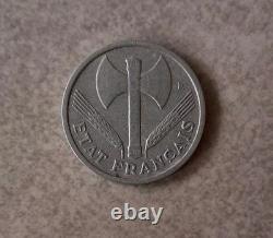 1 Franc 1943 Heavy 1.6 Grams Very Rare