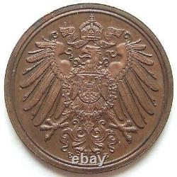 1 Pfennig 1910 E In Proof Very Rare