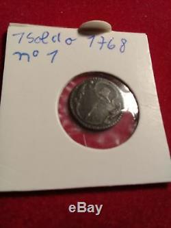 1 Soldo Corsica 1768 Very Very Rare