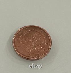 1 cent 2002 Germany letter D VERY RARE. Contact me for more information.