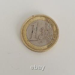 1 euro ITALIAN coin Leonardo da Vinci 2002 VERY RARE