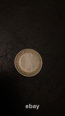 1 euro coin 2002/2010 RARE in very good condition
