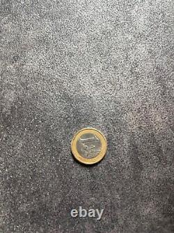 1 euro coin FAULT Errors Rare 2002 Portugal very rare