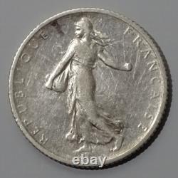 1 franc 1903 Sower silver, condition very fine to extremely fine, very rare year