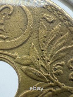 10 CENTIMES Bronze LINDAUER 1939 VERY RARE UNC! Trial Error