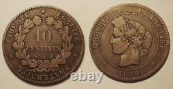 10 Cents Ceres 1896 A Torch, Very Rare