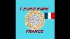 10 Pieces 1 Euro Rare And Sought De France