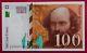 100 Francs 1997 Cezanne Nine Letter A Very Rare