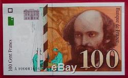 100 Francs Cézanne 1997 New Letter To Very Rare