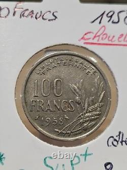 100 Francs Cochet - 1958 - Superb Owl Coin - Very Rare