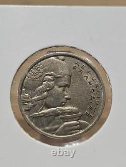 100 Francs Cochet - 1958 - Superb Owl Coin - Very Rare