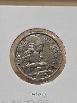 100 Francs Cochet - 1958 - Superb Owl Coin - Very Rare