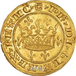 #1043062 Monnaie, France, Philippe Vi, Couronne D'or, (1340), Very Rare, Sup+