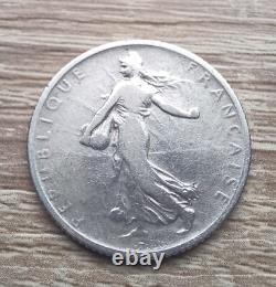 145 1 Franc Sower Silver 1900 Very Rare