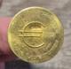 #159c Uz&egrave;s 50-cent Euro Temporary City Issue 1997 Test Strike Very Rare