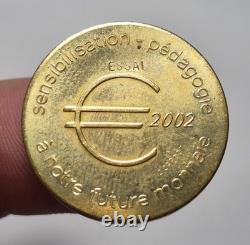 #159D Uzes 50 cent euro Temporary Cities 1997 ESSAI very rare