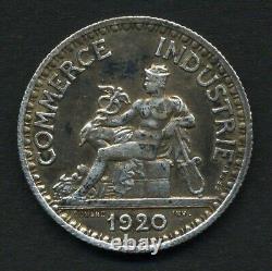 (1851) Very Very Rare (r3+) Coin (Silver Trial) Good For 2 Francs 1920