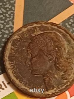 1950 20 Francs Rooster, 4 Sickles, Matte Finish, Very Rare