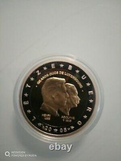 € 2 Be / Pp / Proof / Kms Luxembourg 2005 Currency Paris. Very Rare