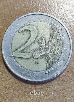 2 Euro Coin 2002 Very Rare Germany Eagle Letter A