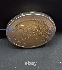 2 Euro Coin 2002 Very Rare Germany Eagle Letter A Misaligned Error