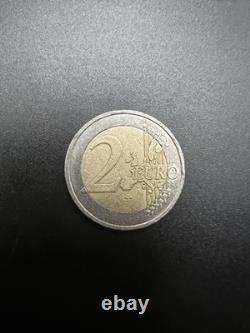 2 Euro Coin France 1999. Very Rare. Faulted Tree of Life