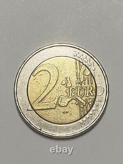 2 Euro Coin Germany 2002 Letter G + Coin with Defect VERY RARE