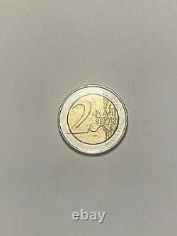 2 Euro Coin Germany 2002 Letter G + Coin with Defect VERY RARE