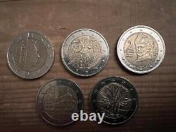 2 Euro Coins Very Rare? For Collection, 5 Very Rare Parts
