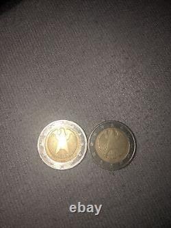 2 Euros Coin German 2002 Draw D Eagle Very Rare And Very Sought After