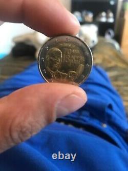 2 Euros Very Rare Commemorative Coin 70 Years Old Call 18 June Charles De Gaulle 2010