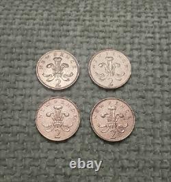 2 New Pence Coin Elizabeth II 1971 Very Rare