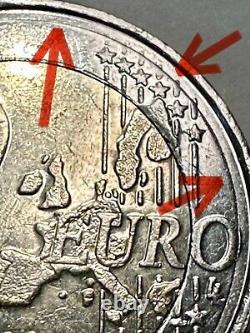 2 euro coin Belgium 2000 with very rare typographical errors