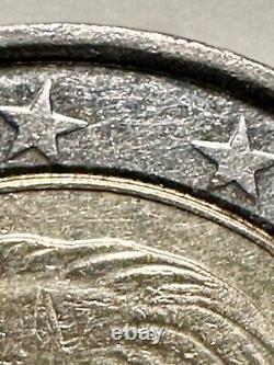 2 euro coin Belgium 2000 with very rare typographical errors