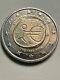 2 Euro Coin Greece One 1999-2009 With A Typo. Very Rare