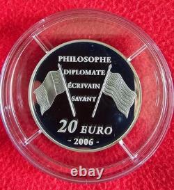 20 EURO SILVER COIN BOX 155g 2006 limited edition 500 ex VERY RARE