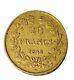 20 Francs Louis Philippe 1845 W Lille Gold/gold (tres Rare)