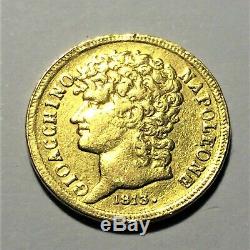 20 Now Read Joachim Murat 1813 Kingdom Of The Two Sicilies Very Rare Ttb