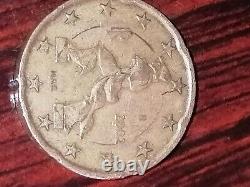 20 cents 2002 Italy very rare error