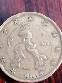 20 cents 2002 Italy very rare error