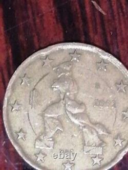 20 cents 2002 Italy very rare error