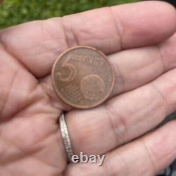 2002 5 cent coins very rare German oak branch letter G